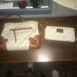 MK bag and matching purse